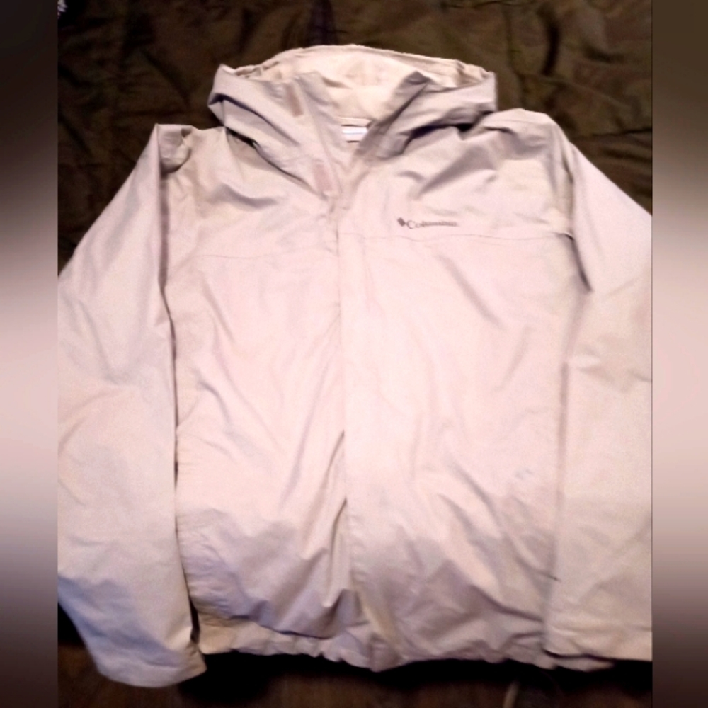 Columbia Men's WATERTIGHT II Rain Shell Jacket (Size: Large/Color: Grey)